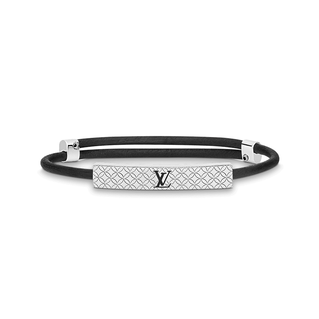 18K Louis Vuitton Champs Elys¡§|es Black Bracelet