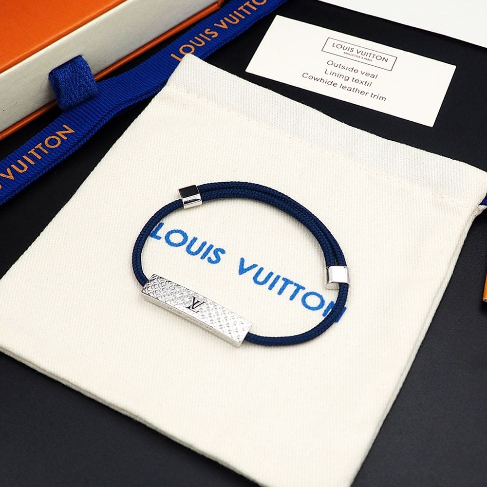 18K Louis Vuitton Champs Elys¡§|es Blue Bracelet