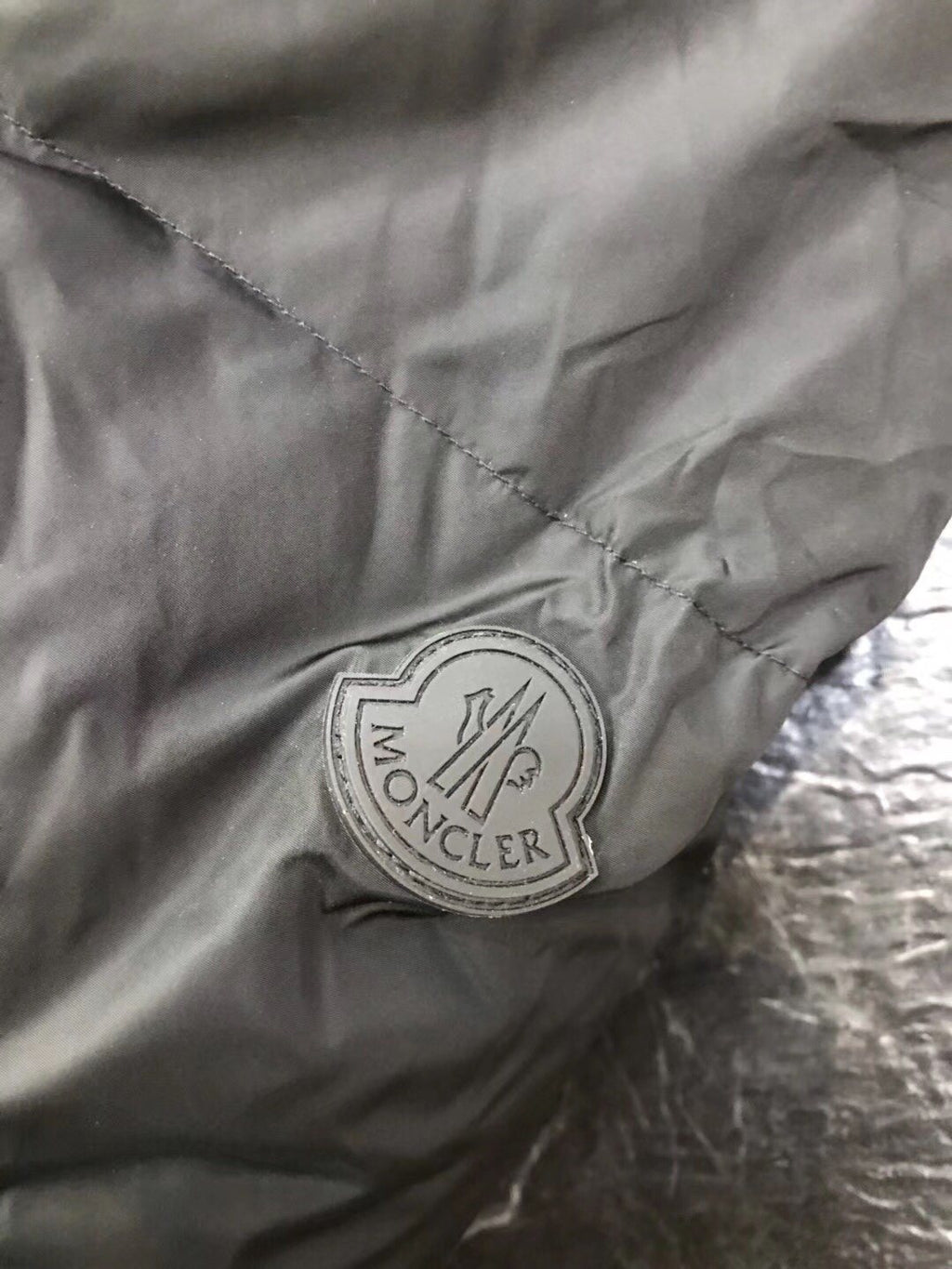 Moncler Long Hooded Quilted Puffer Coat