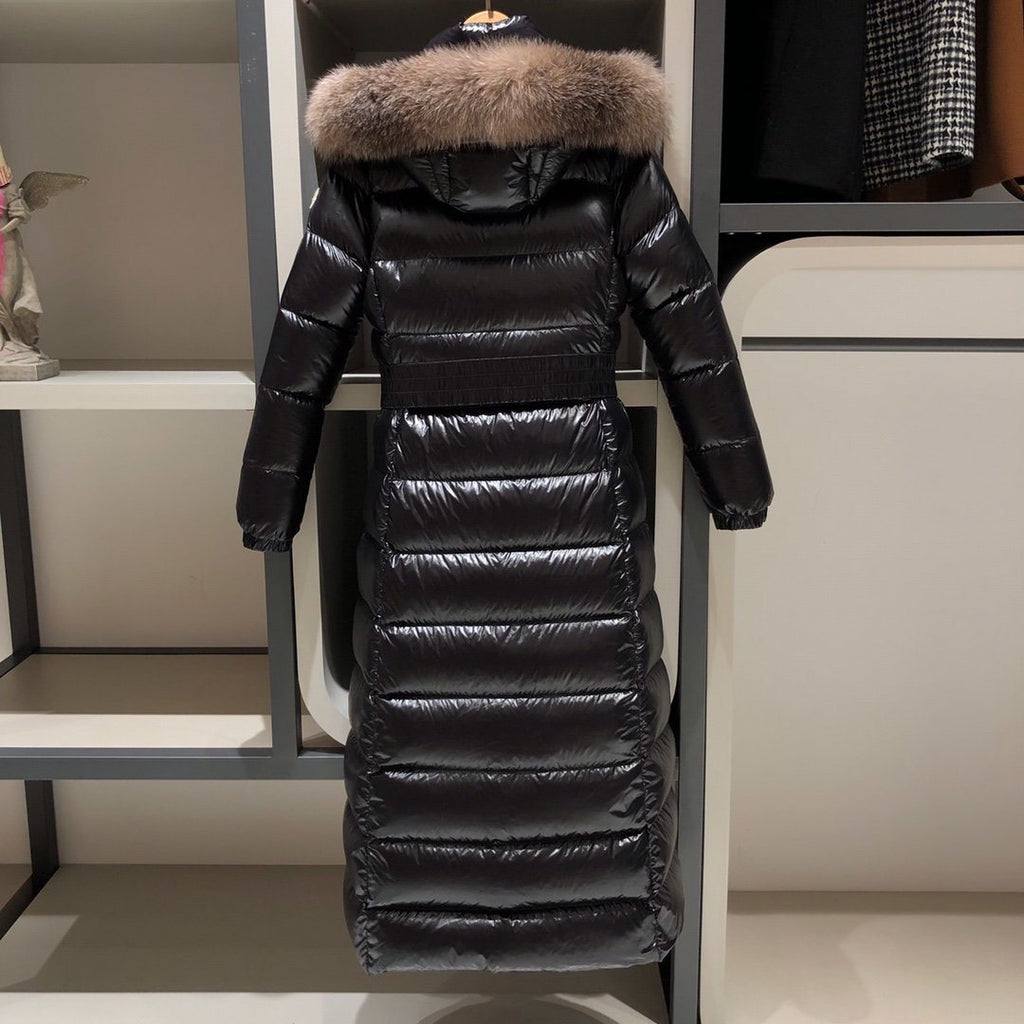 Moncler Women's Long Belted Puffer Coat