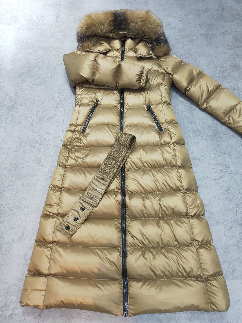 Moncler Women's Long Belted Puffer Coat