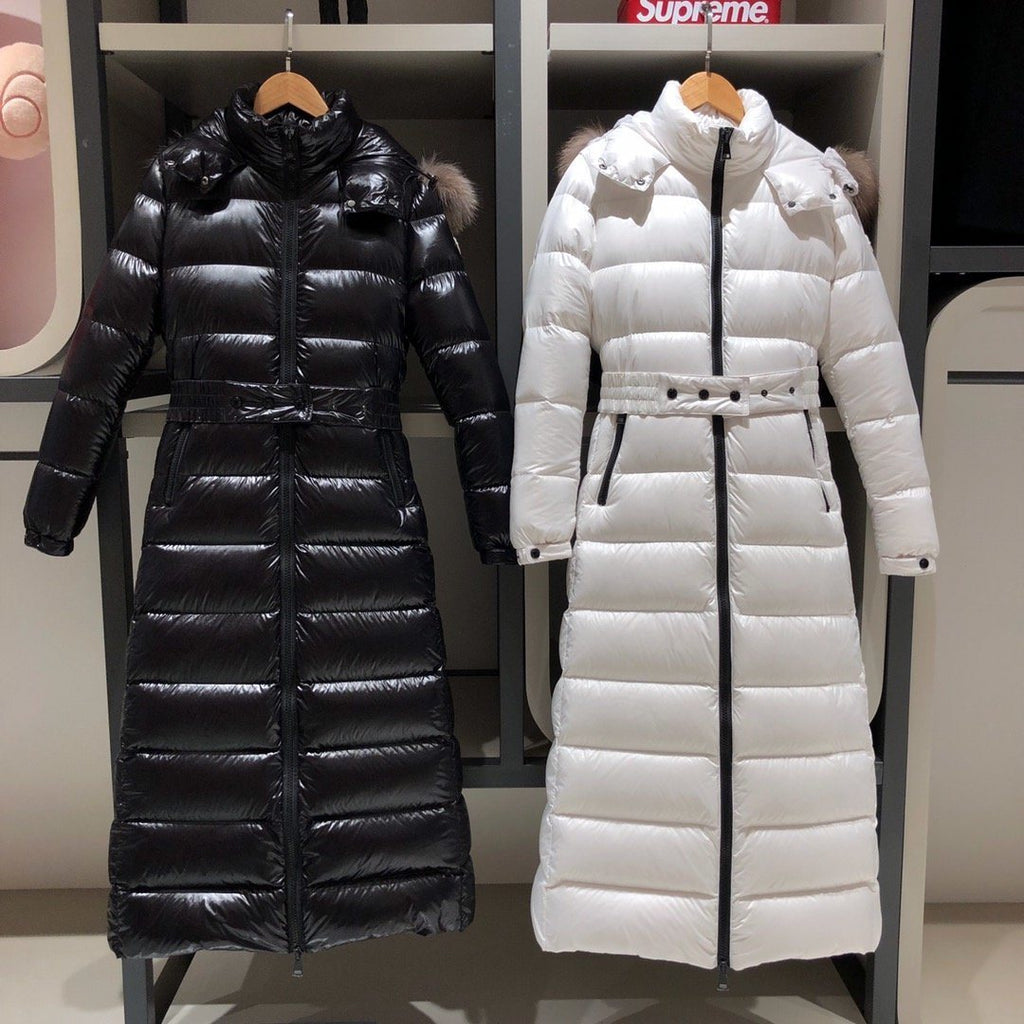 Moncler Women's Long Belted Puffer Coat