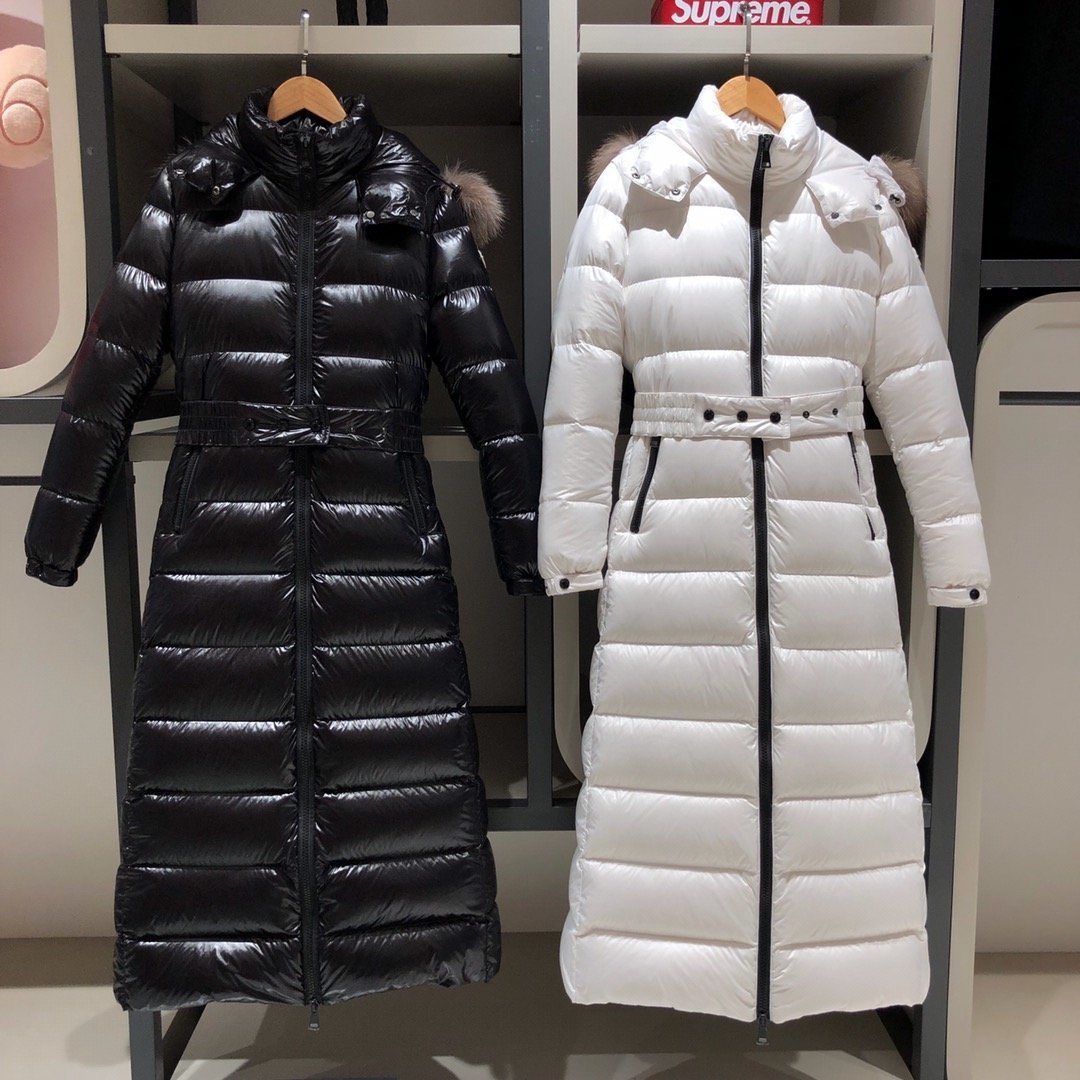Moncler Women's Long Belted Puffer Coat