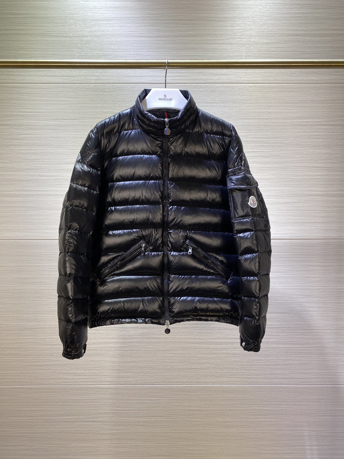 Moncler Lightweight Quilted Puffer Coat