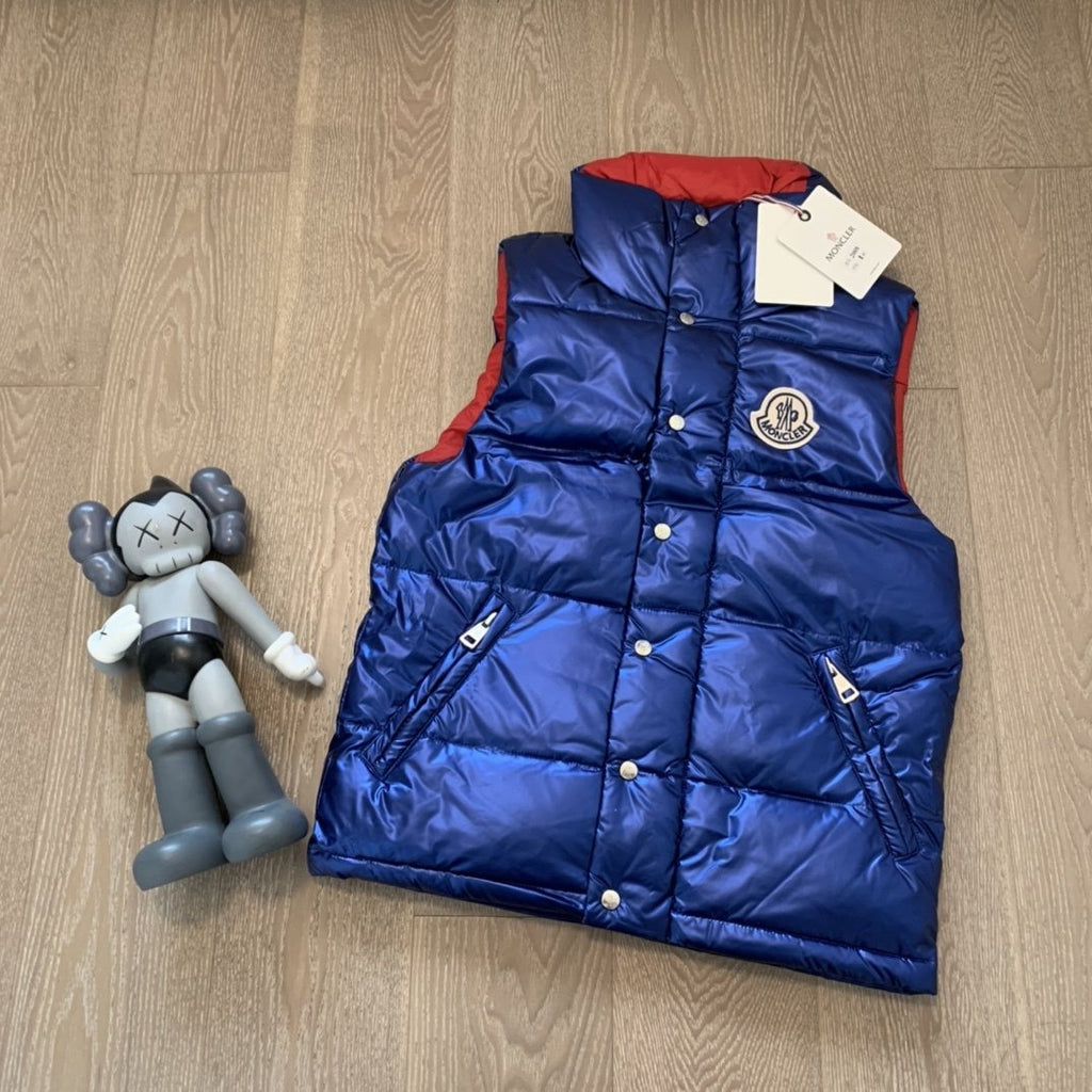 Moncler Glossy Quilted Down Vest