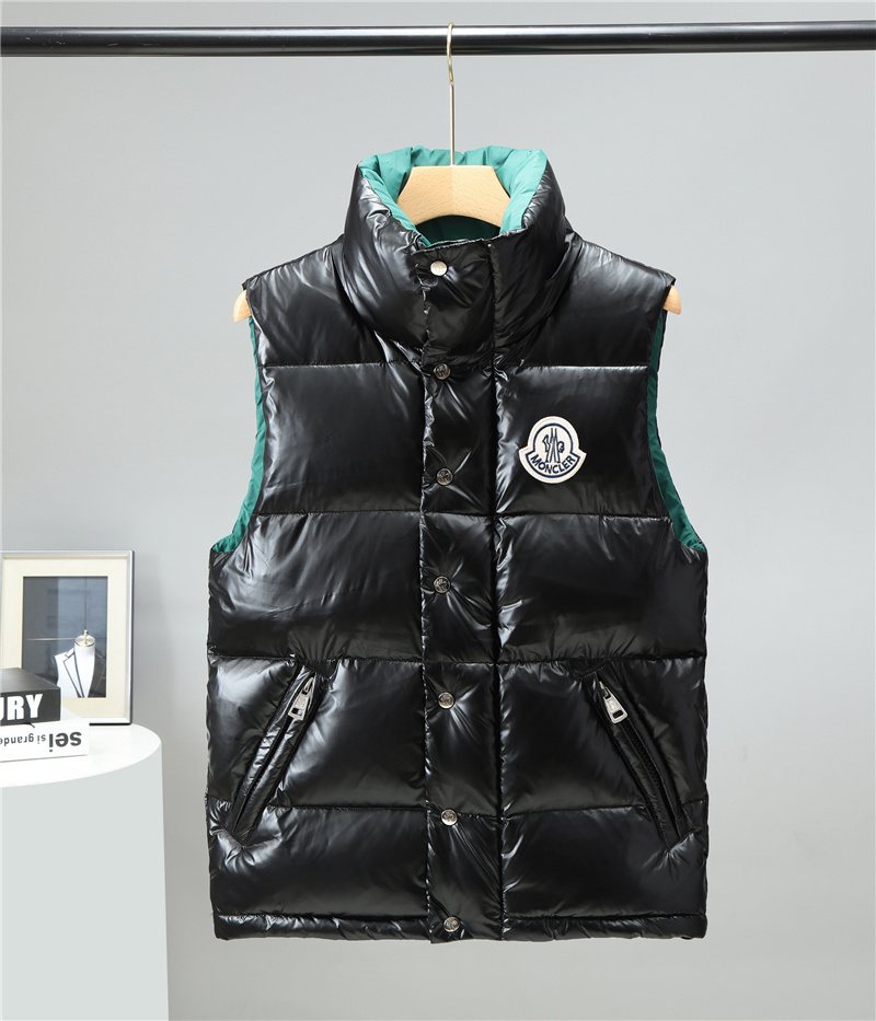 Moncler Glossy Quilted Down Vest
