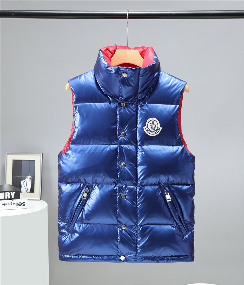 Moncler Glossy Quilted Down Vest