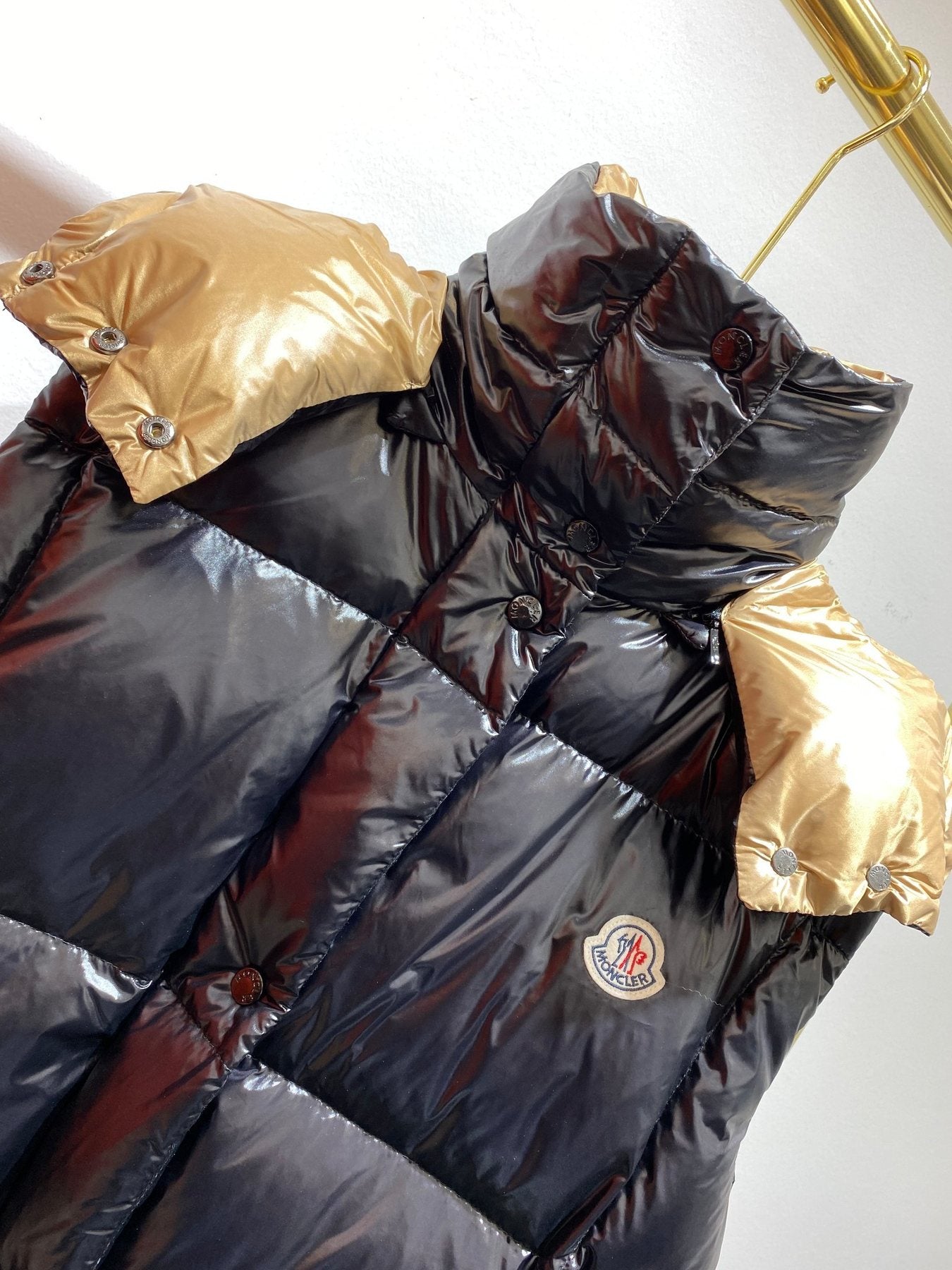 Moncler Women's Hooded Quilted Down Vest