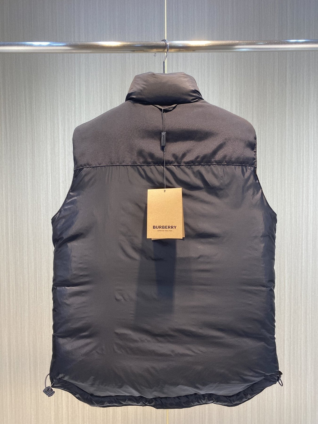 Burberry Reversible Check Down Vest