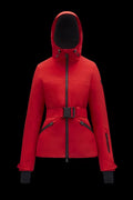 Moncler Women's Belted Hooded Ski Coat