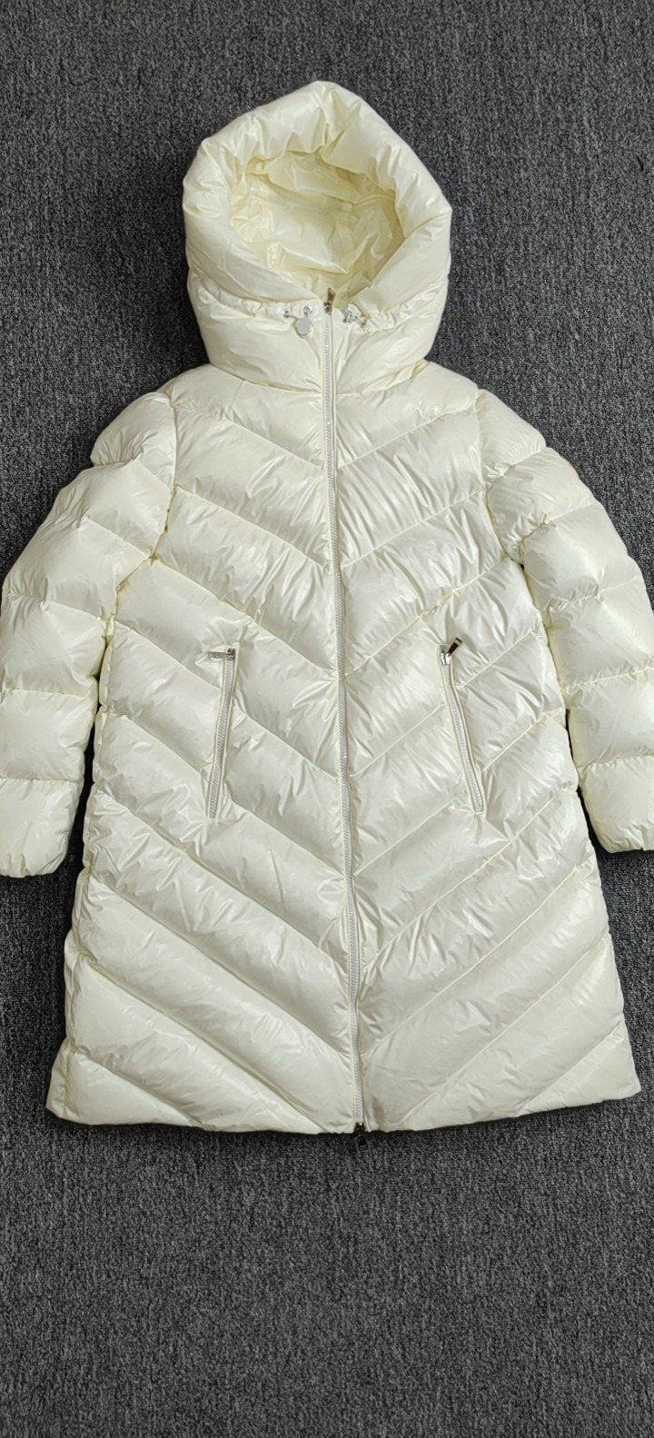 Moncler Women's Hooded Long Down Coat