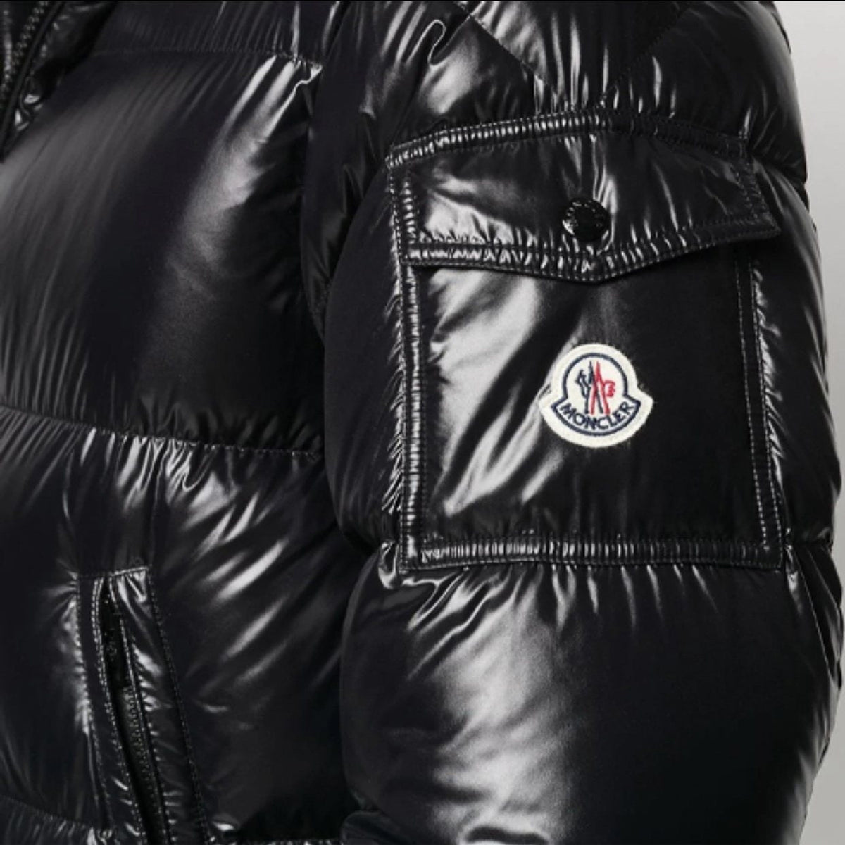 Moncler Ecrins Hooded Puffer Coat