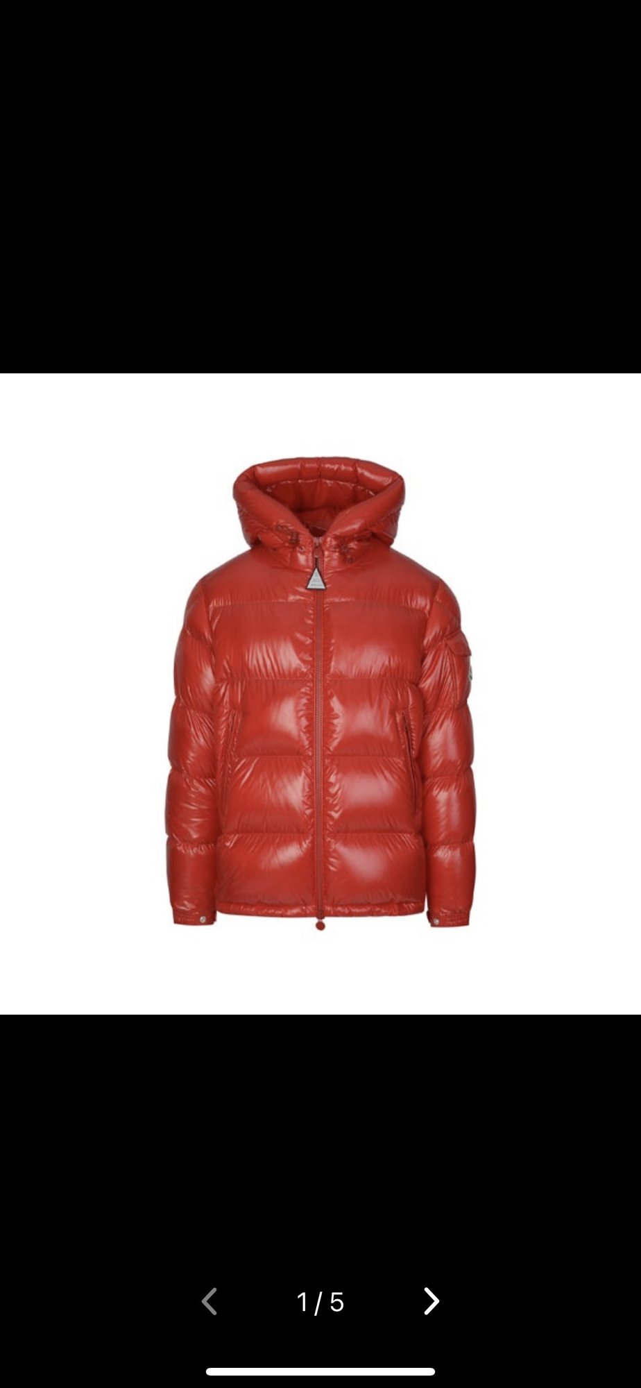 Moncler Hooded Quilted Puffer Coat