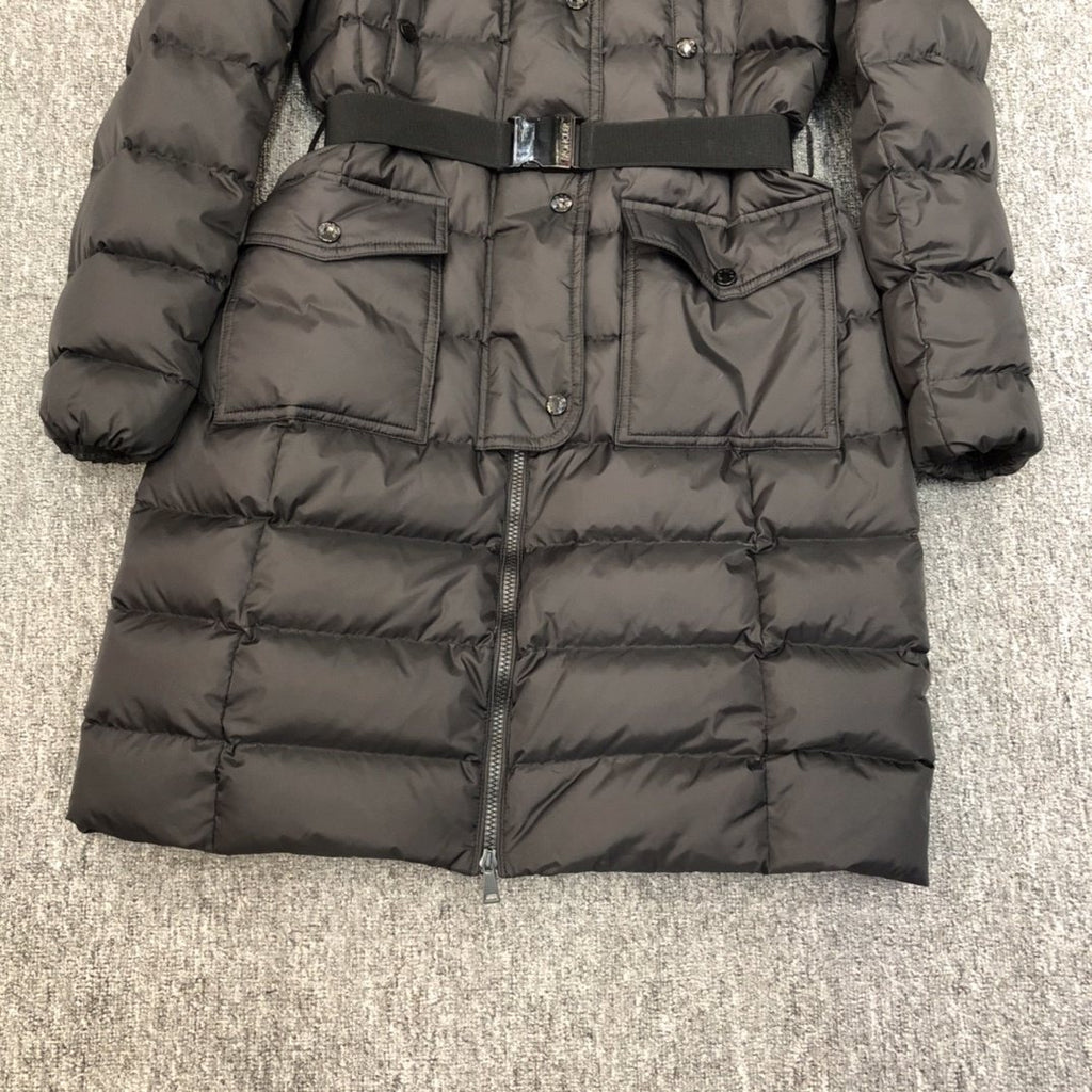 Moncler Women's Hooded Long Down Coat