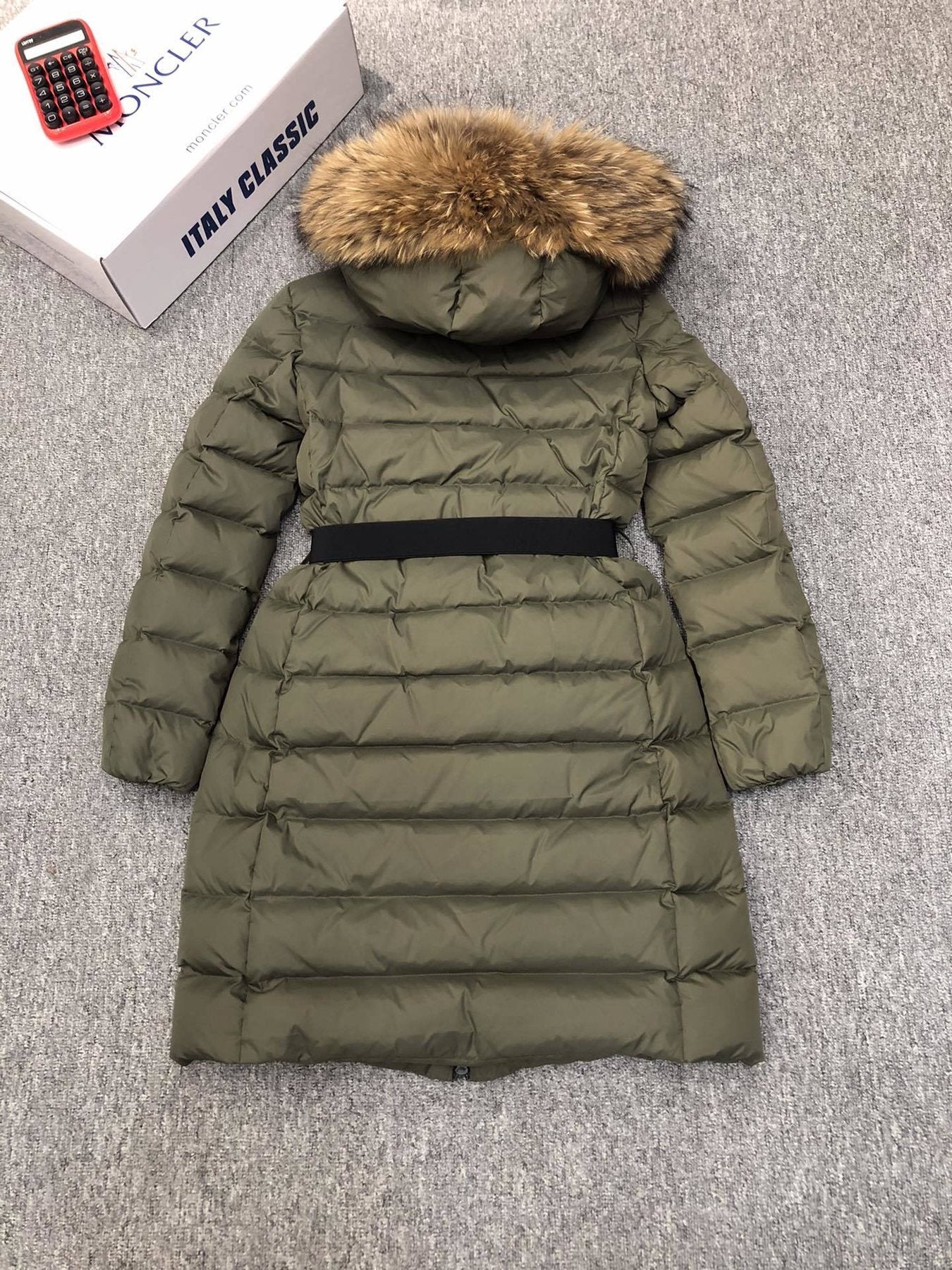 Moncler Women's Hooded Long Down Coat