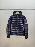 Moncler Hooded Glossy Short Down Coat