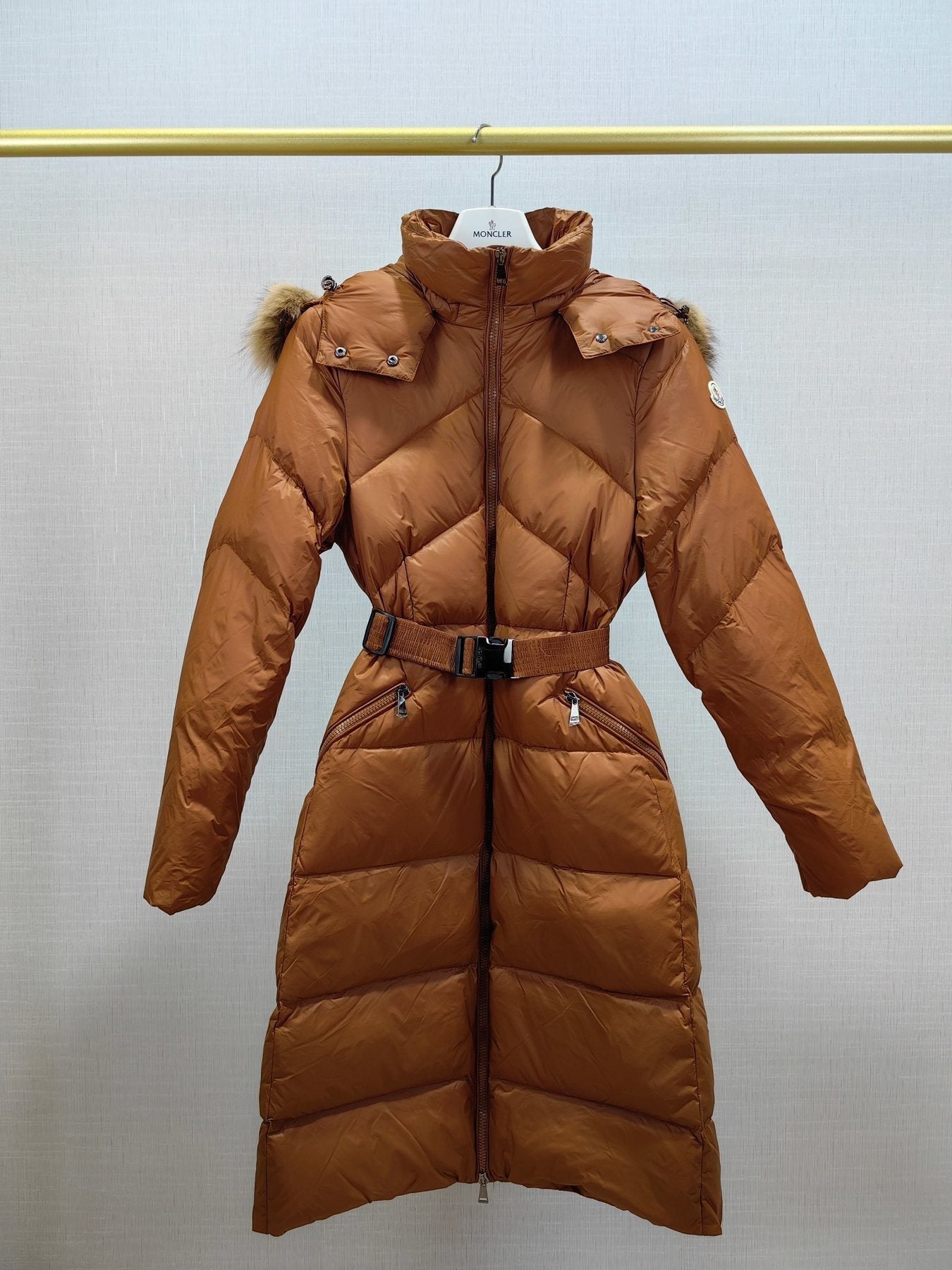 Moncler Lalteron Women's Long Down Coat