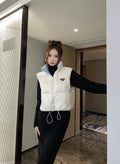 Prada Reversible Quilted Zip Vest