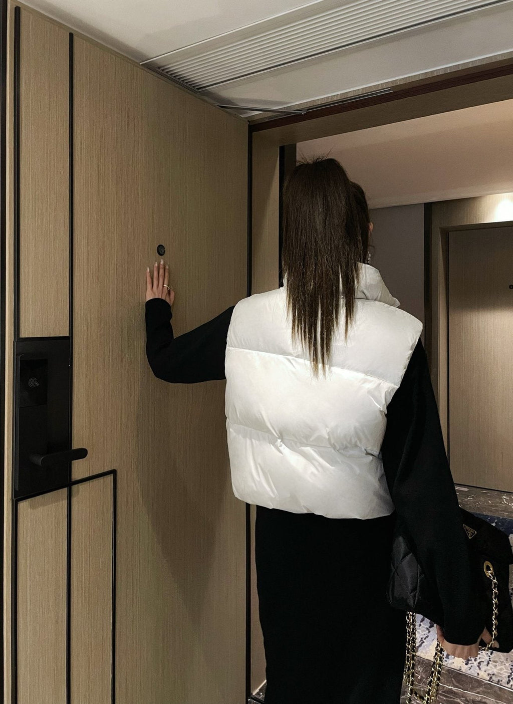 Prada Reversible Quilted Zip Vest