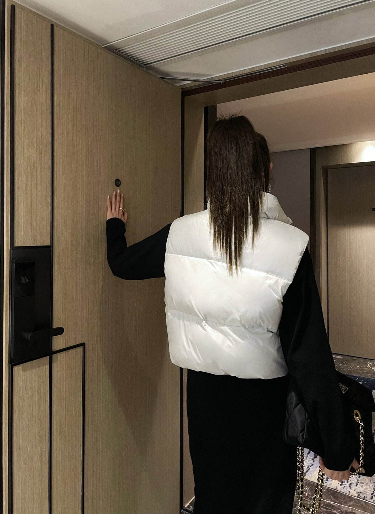 Prada Reversible Quilted Zip Vest