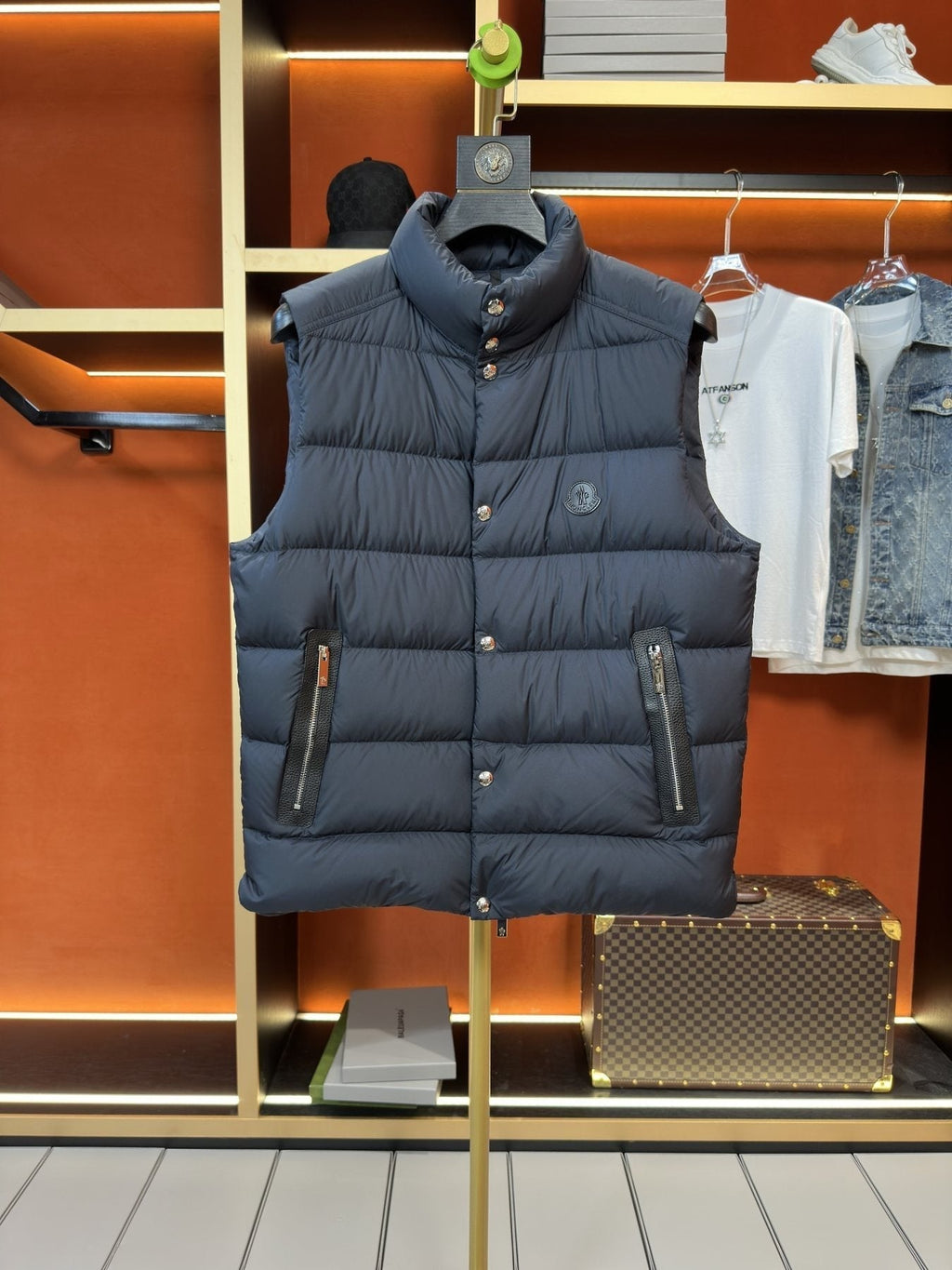 Moncler Quilted Puffer Vest