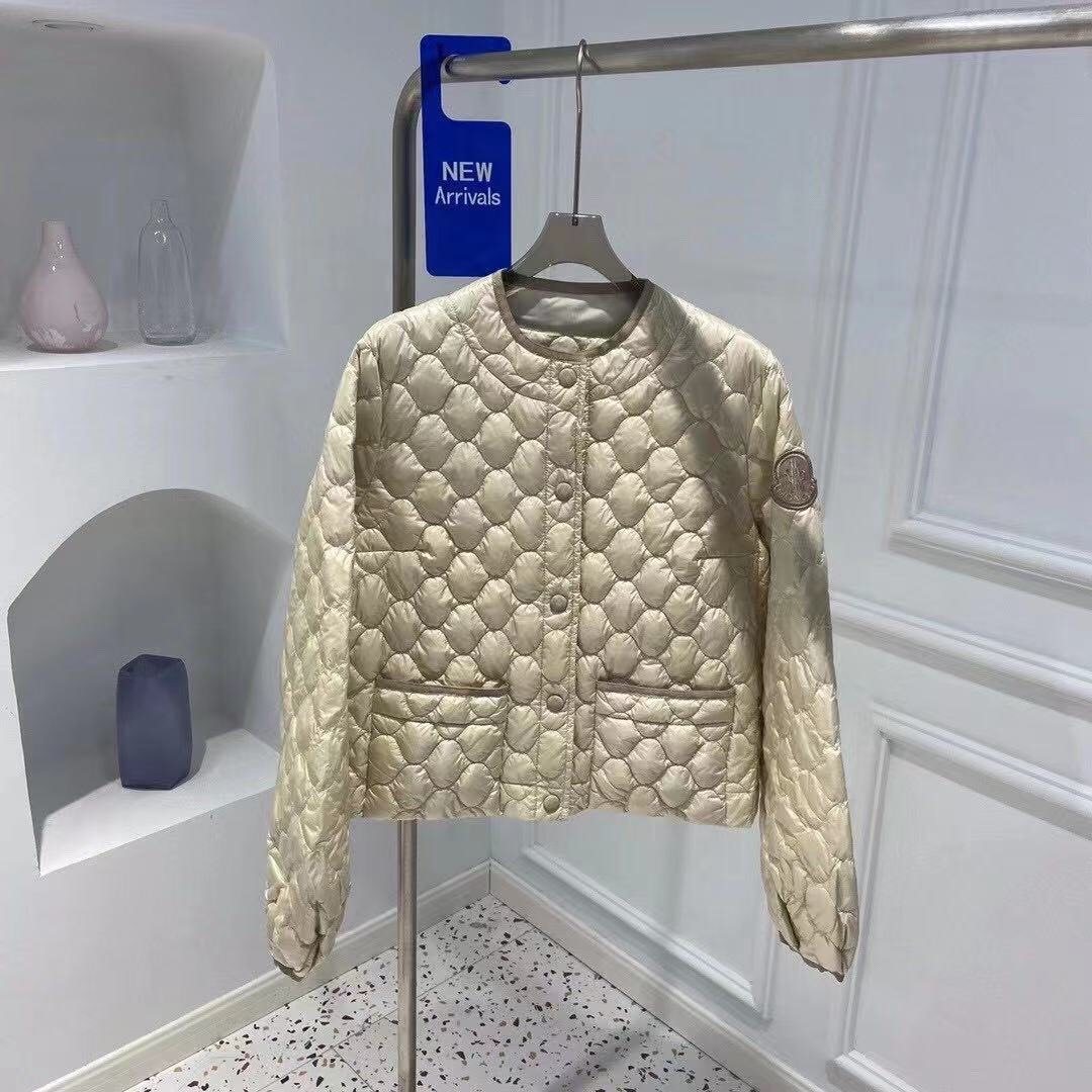 Moncler Women's Heart-Quilted Short Down Coat