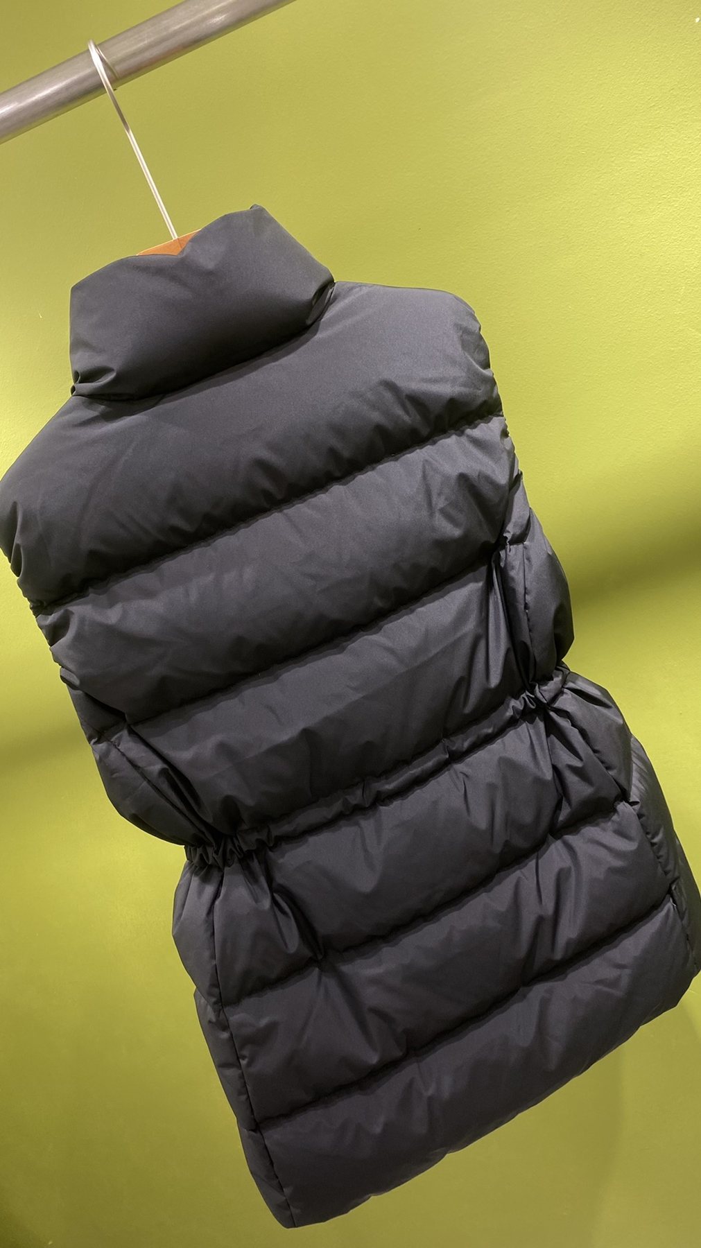 Moncler Longline Quilted Down Vest