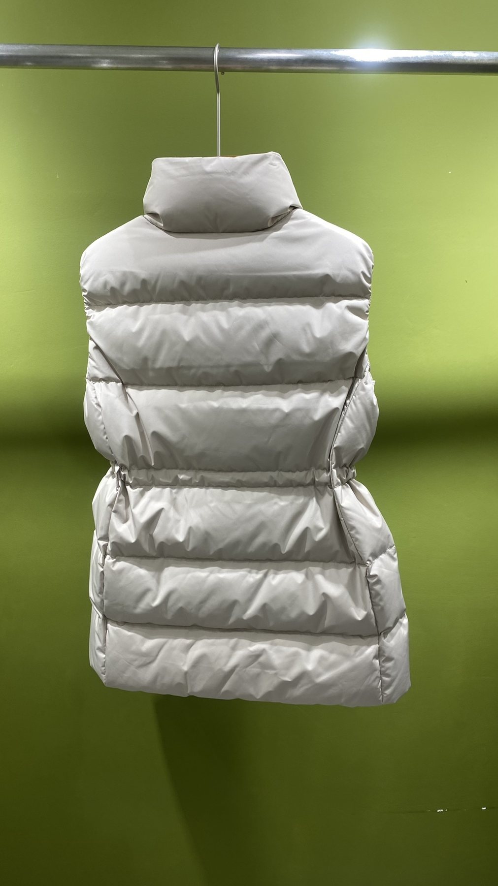 Moncler Longline Quilted Down Vest