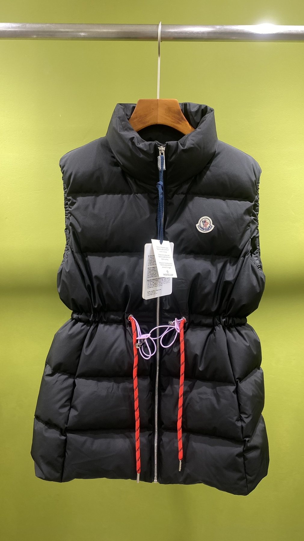 Moncler Longline Quilted Down Vest