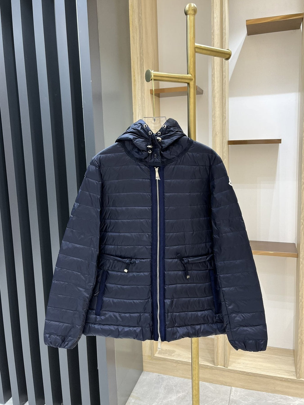 Moncler Short Hooded Down Coat