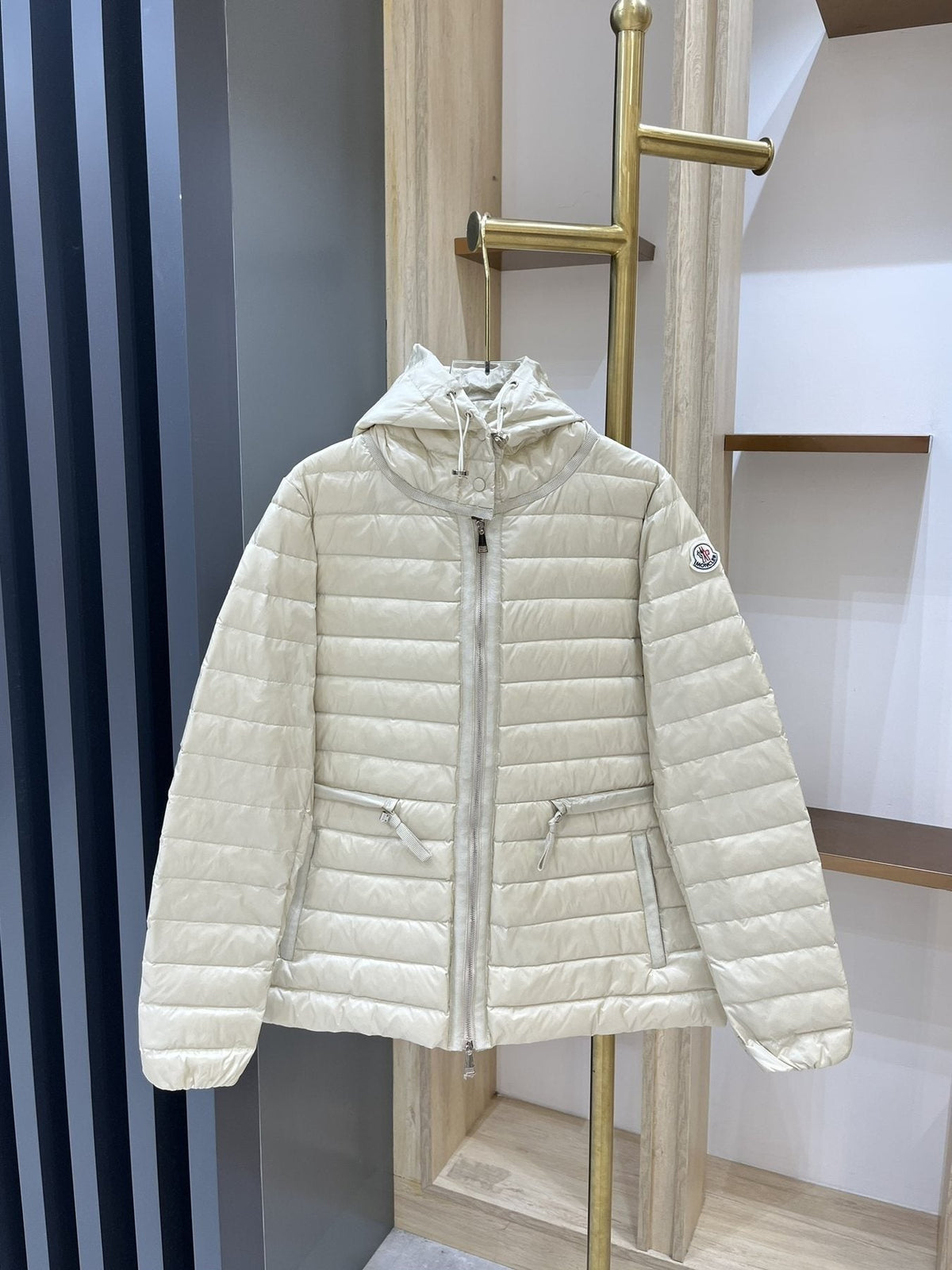 Moncler Short Hooded Down Coat