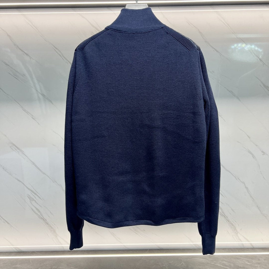 Dior Oblique Sweater Sleeve Down Jacket
