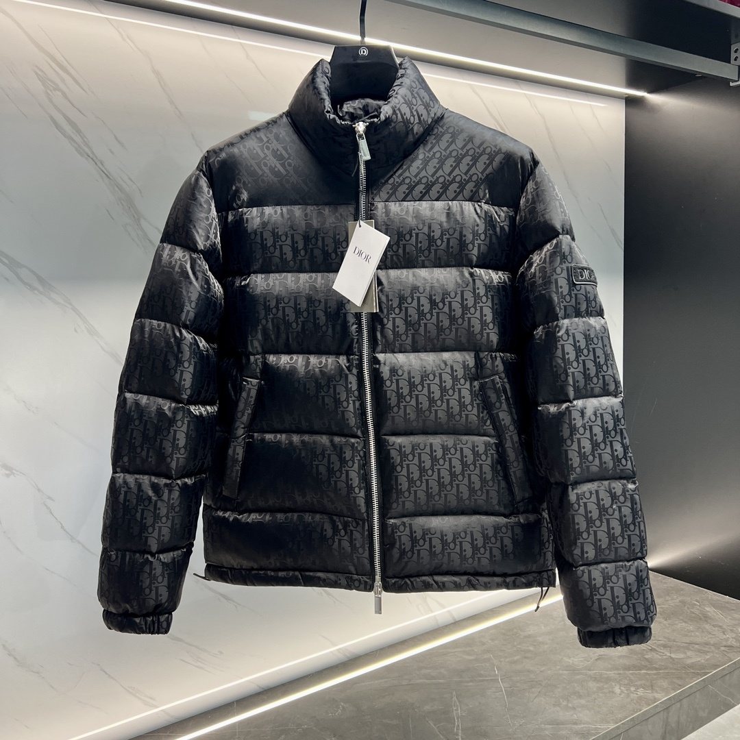 Dior Oblique Monogram Puffer Jacket