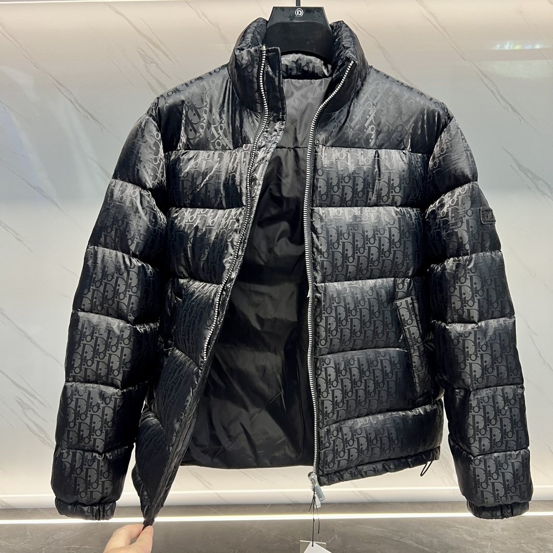 Dior Oblique Monogram Puffer Jacket