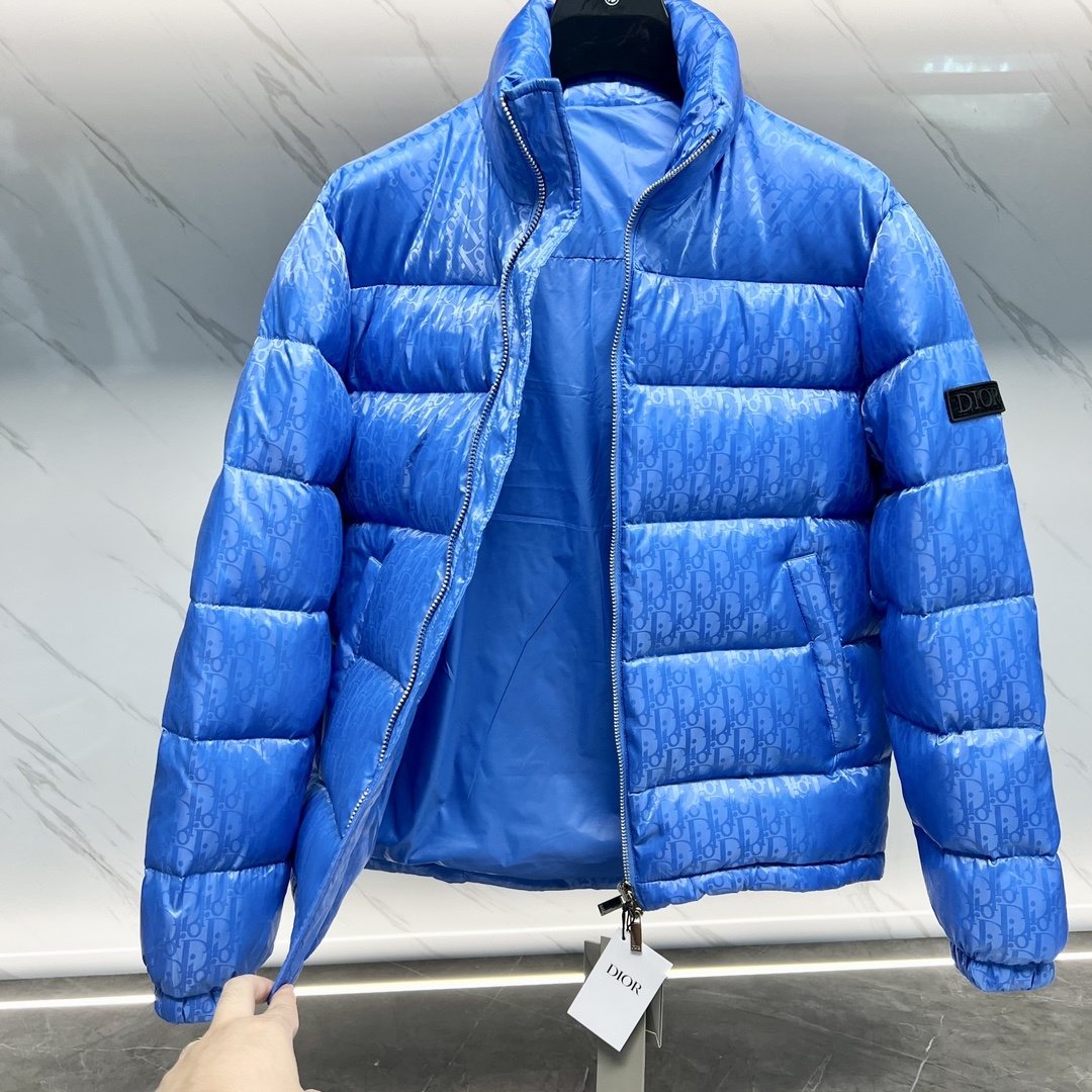 Dior Oblique Monogram Puffer Jacket