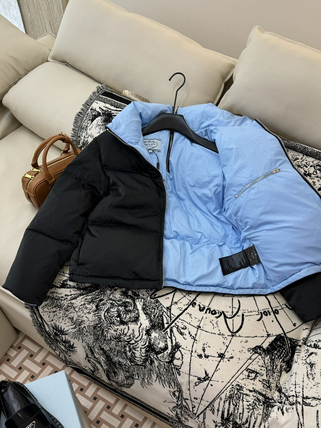 Prada Reversible Quilted Puffer Jacket