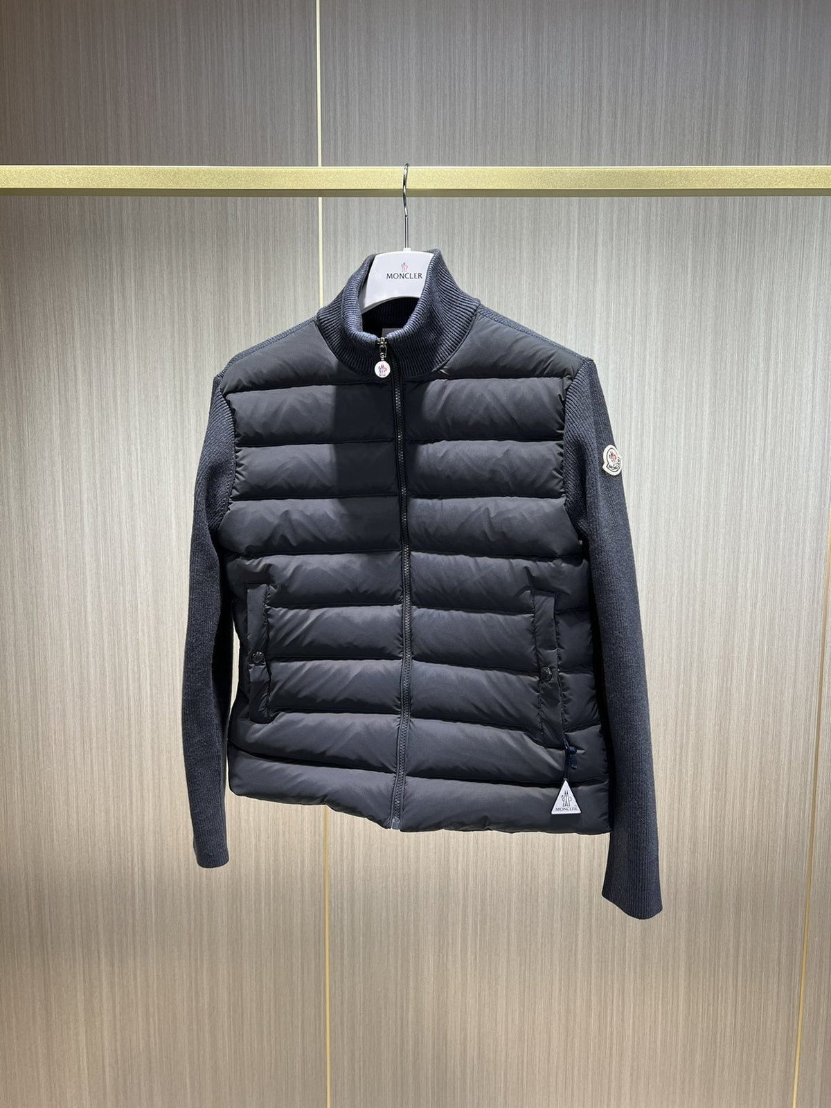 Moncler Sweater Sleeve Down Jacket