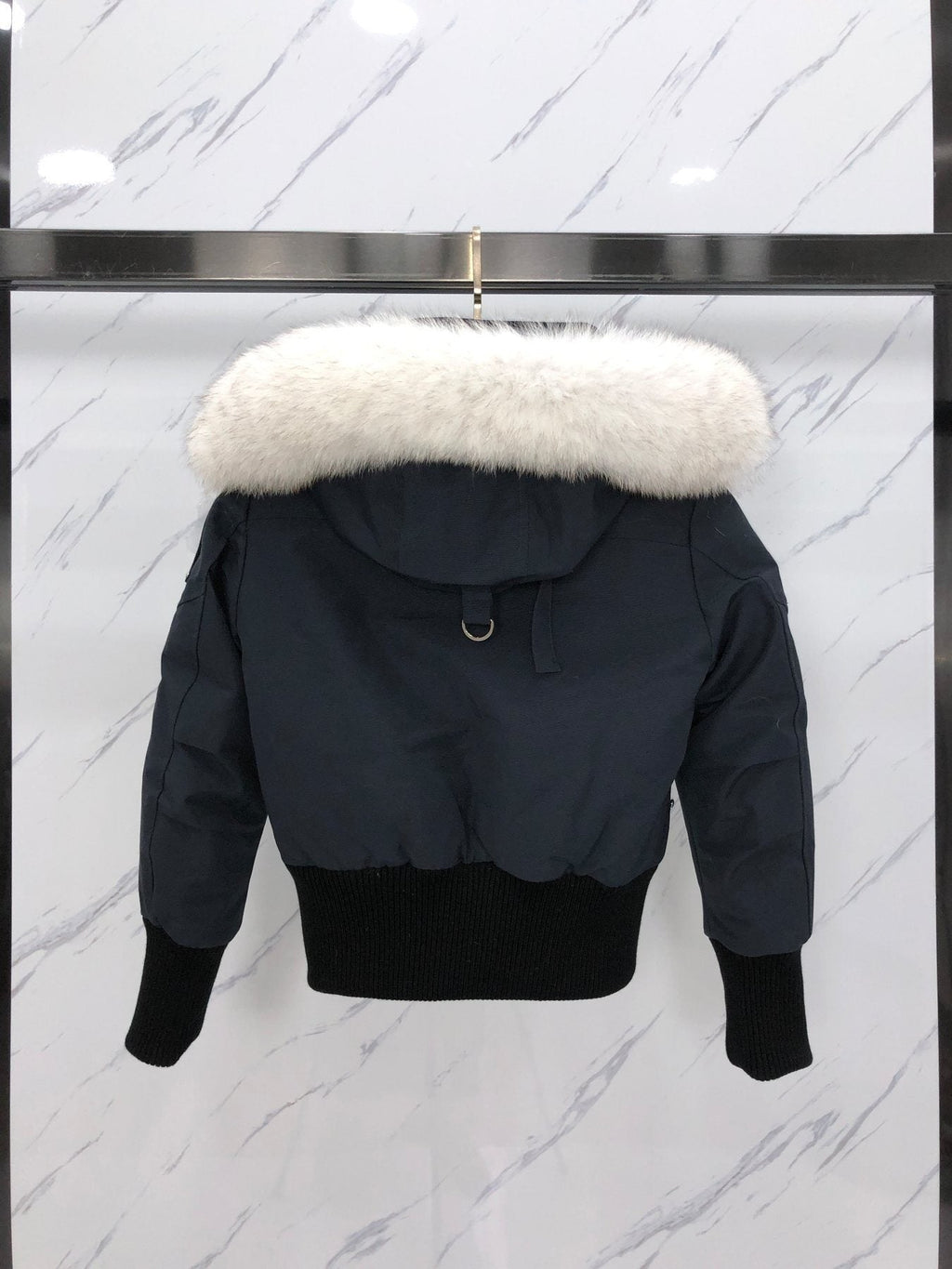 Moose Knuckles Women's Fur-Trim Hooded Puffer Jacket