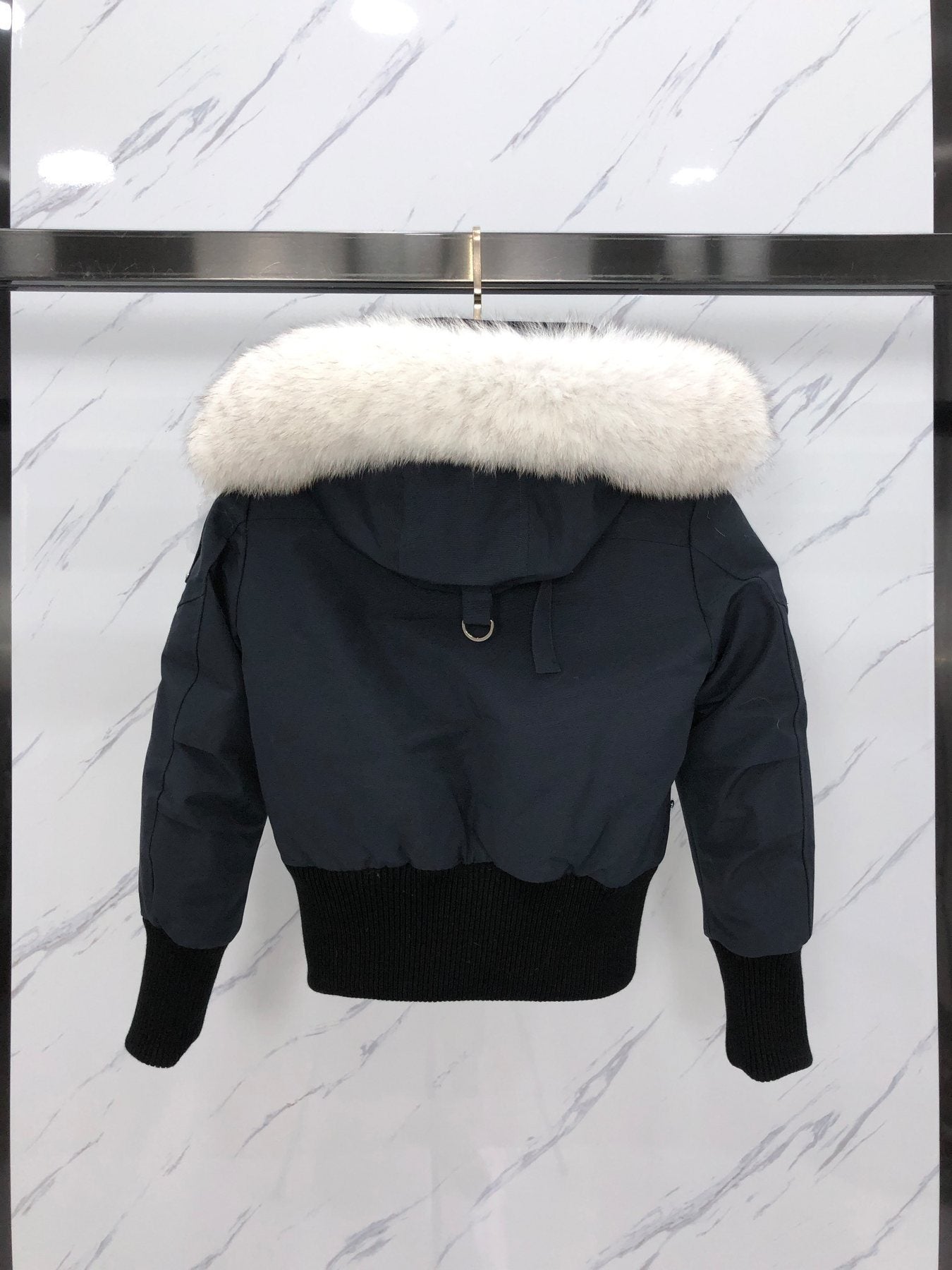 Moose Knuckles Women's Fur-Trim Hooded Puffer Jacket