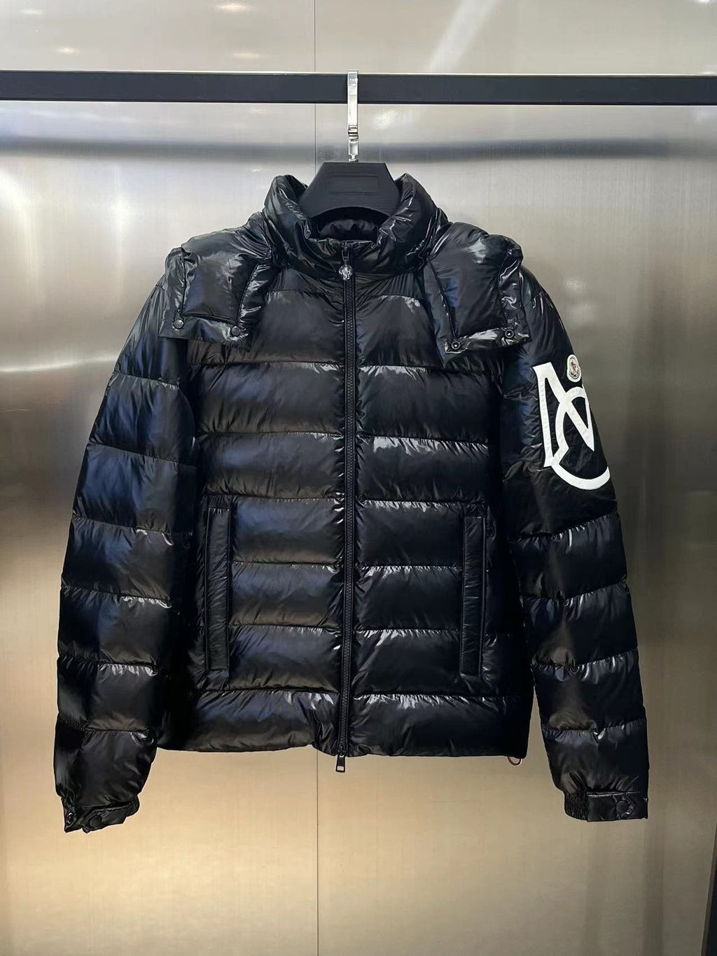 Moncler Hooded Quilted Puffer Coat