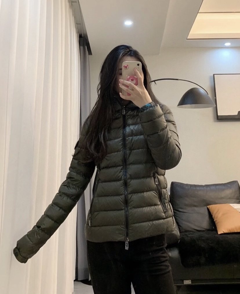 Moncler Hooded Quilted Puffer Coat