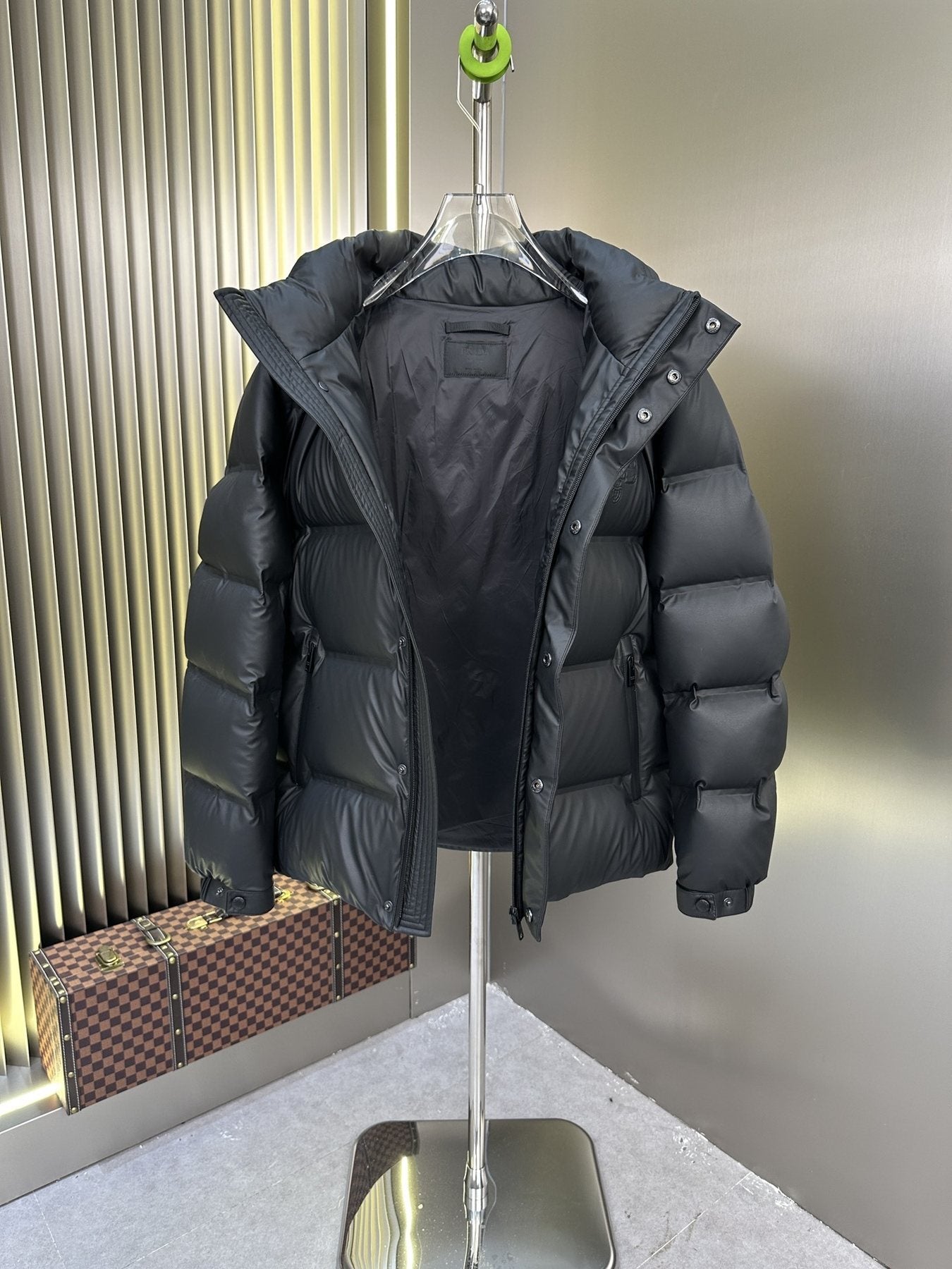Prada Hooded Puffer Jacket