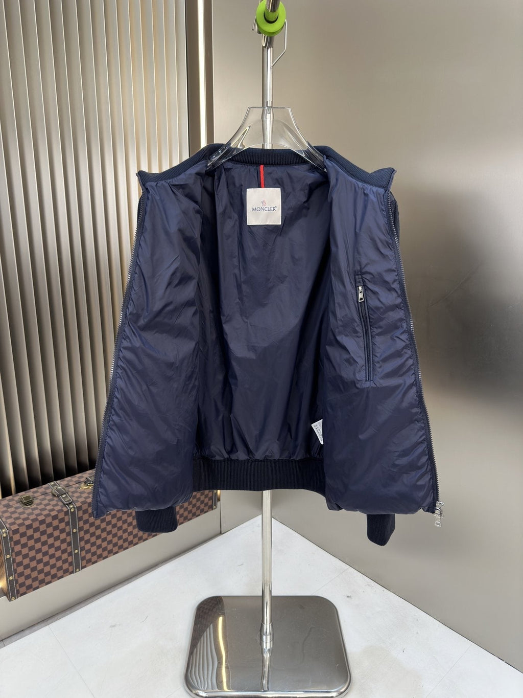 Moncler Men's Hybrid Quilted Knit Puffer Jacket