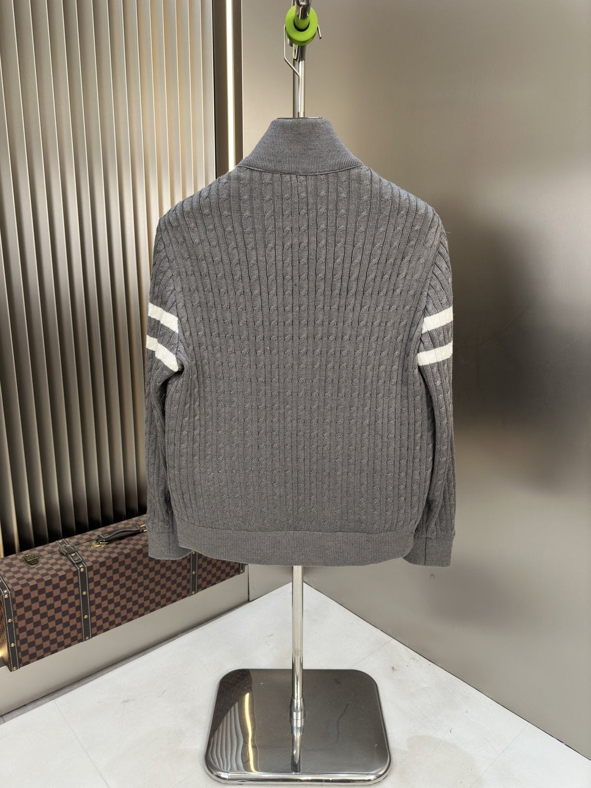Moncler Men's Hybrid Quilted Knit Puffer Jacket