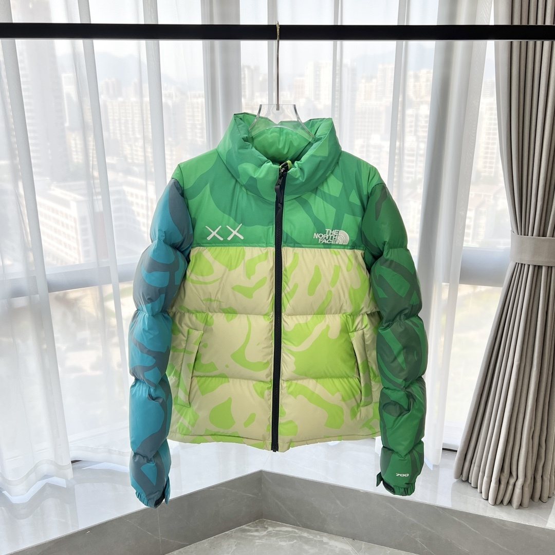 The North Face Camouflage Puffer Jacket