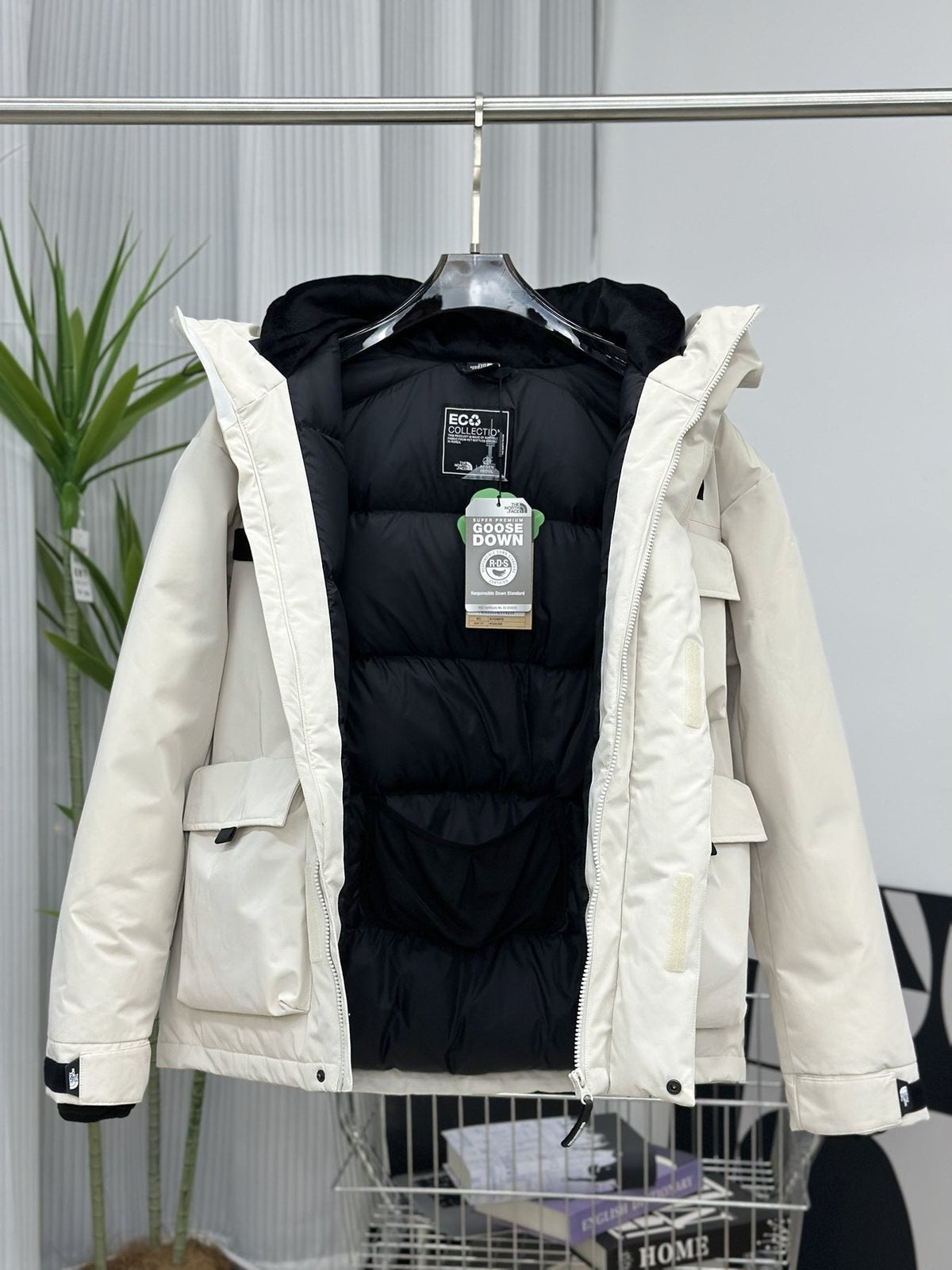 The North Face Hooded Utility Puffer Jacket