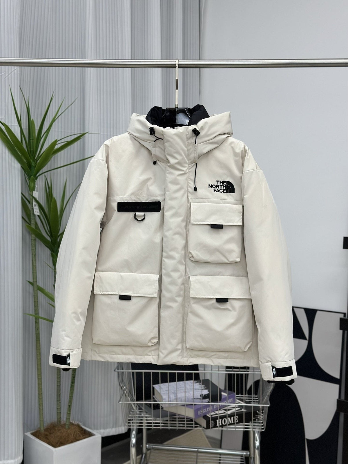 The North Face Hooded Utility Puffer Jacket