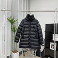 Moncler Women's Hooded Quilted Long Down Coat
