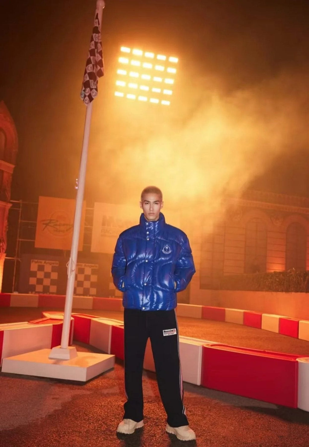 Moncler Quilted Short Down Coat