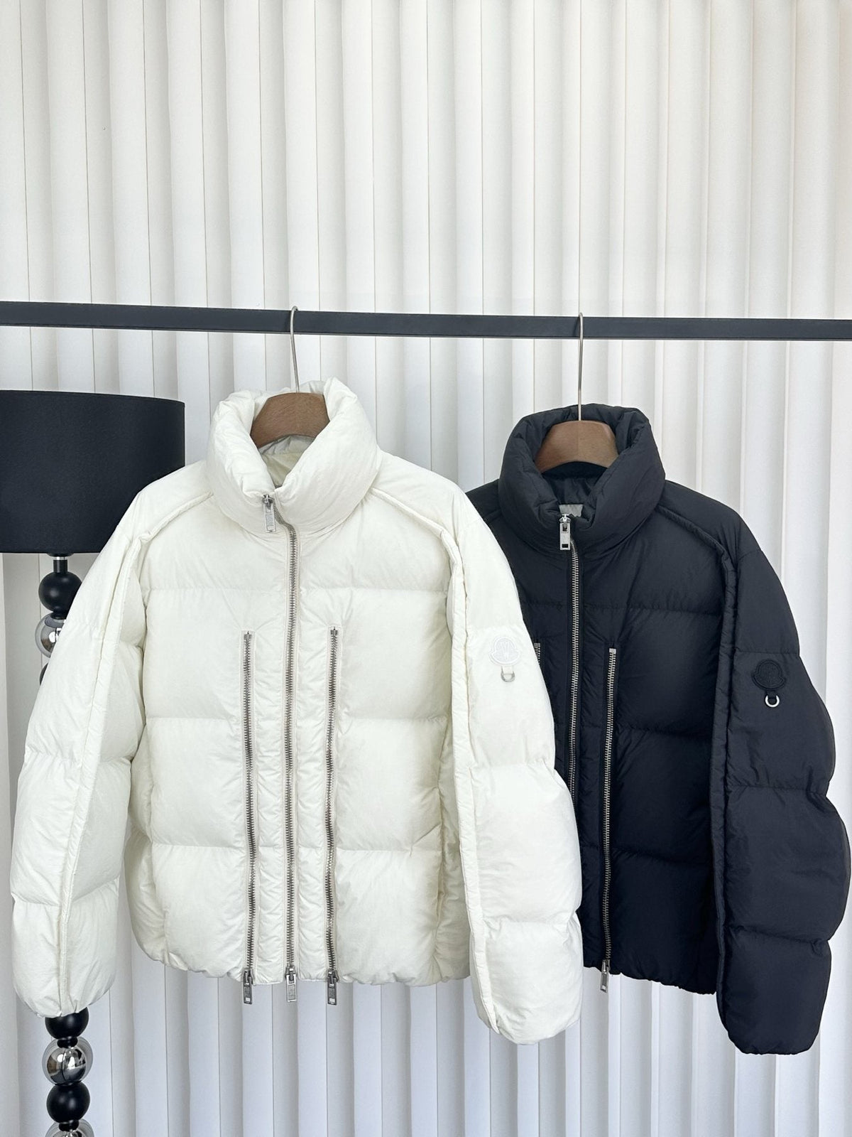 Moncler Quilted Stand-Collar Puffer Coat